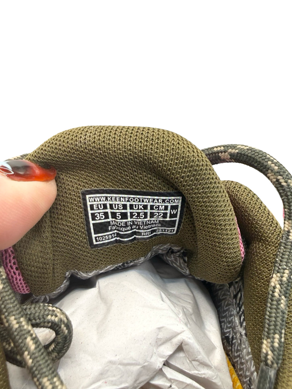 Keen Women's NXIS Evo Waterproof Hiking Shoes in Plaza Taupe/Ibis Rose - Picture 11 of 13